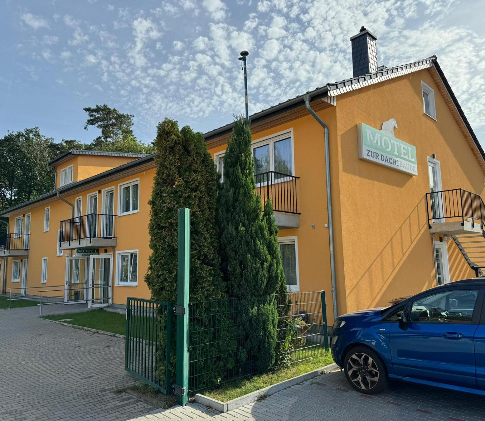 Motel Zur Dachsbaude Wandlitz Kültér fotó